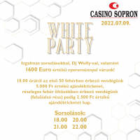 White Party a Casino Sopronban!